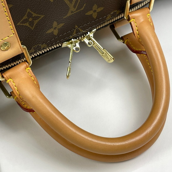 Louis Vuitton Keepall Bandouliere Shoulder Bag Travel Boston Monogram Brown